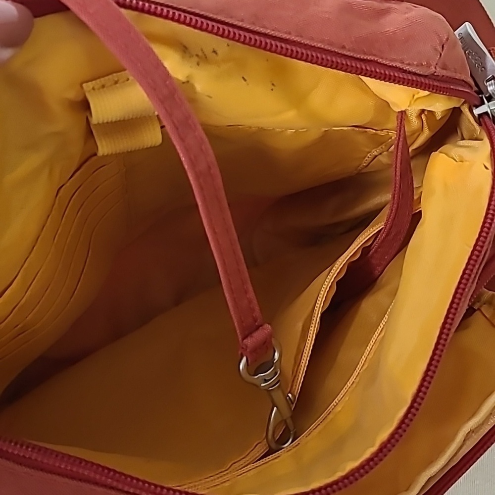 - Baggalinni Orange Nylon Travel Crossbody - Picture 5 of 9